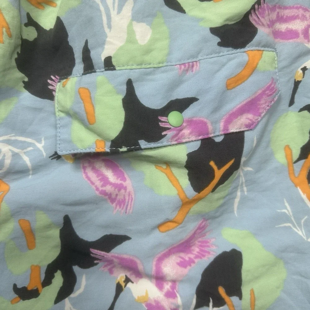 Patagonia Baggies‎ Shorts Mens S Birds Of Paradise Lined Swim Trunks Nylon 4